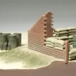 Tamiya Brick Wall/Sand Bag/Barricade dioráma kiegészítő Bestseller