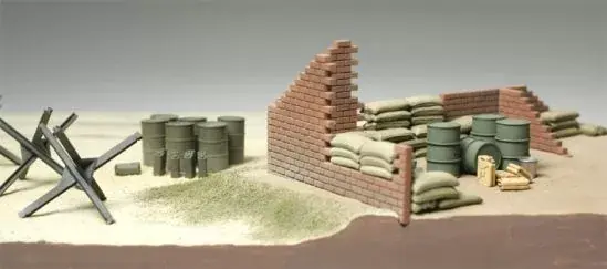 Tamiya Brick Wall/Sand Bag/Barricade dioráma kiegészítő Bestseller