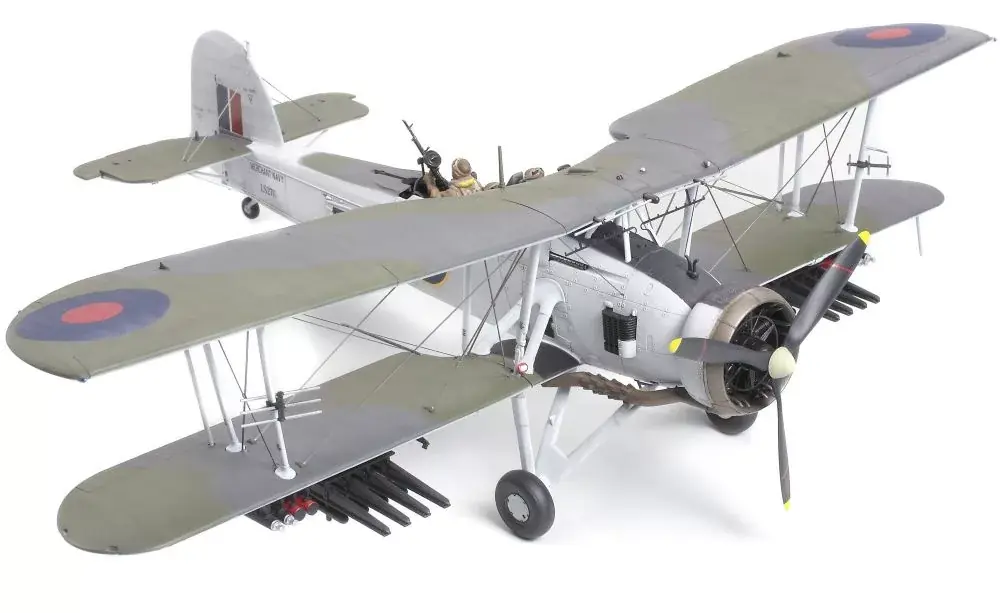 Árcsökkenés Tamiya Fairey Swordfish Mk.II repülőgép makett