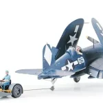 Tamiya Vought F4U-1D Corsair - w/Moto Tu repülőgép makett Kihagyhatatlan ajánlat