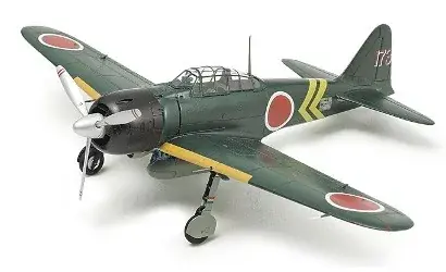 Árcsökkenés Tamiya Mitsubishi A6M3 repülőgép makett