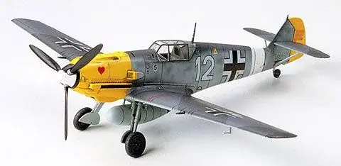 Tamiya Messerschmitt Bf109 E-4/7 repülőgép makett Azonnali szállítás