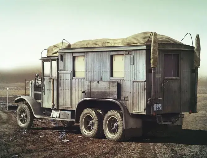 ICM Krupp L3H163 Kfz.72 German Radio Truck makett Utolsó esély