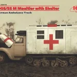 Vásárlói kedvenc ICM V3000S/SS M Maultier with Shelter makett