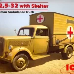 ICM Typ 2,5-32 with Shelter makett Alacsony ár