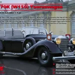 Különleges ajánlat ICM Mercedes-Benz 770K W150 Tourenwagen makett