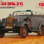 Szezonális akció ICM Typ G4 (Kfz.21) German Staff Car makett
