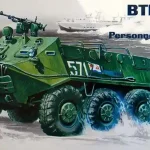ICM BTR-60P Armored Personnel Carrier makett Prémium