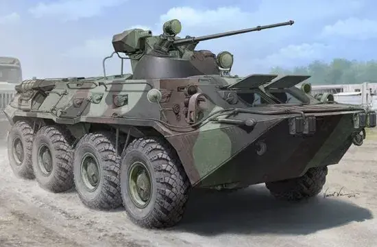 Trumpeter Russian BTR-80A APC páncélozott harcjármű makett Ne maradj le