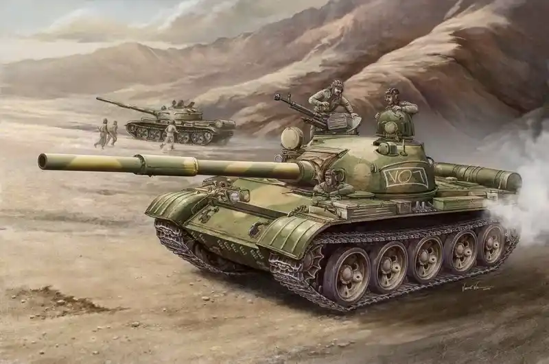 Különleges ajánlat Trumpeter Russian T-62 Mod 1972 katonai jármű makett
