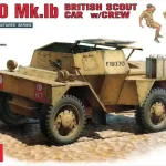 Nézd meg most MiniArt Dingo Mk.Ib British Scout Car with Crew makett