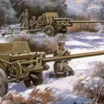 Biztonságos fizetés Unimodels Gun ZIS-2 57mm Antitank gun makett