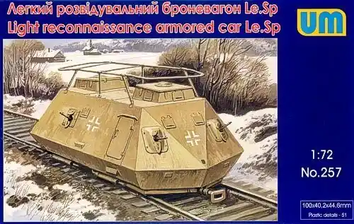 Bestseller Unimodels Light reconnaissance armored car Le.Sp makett