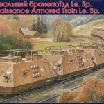 Prémium Unimodels Reconnaissance armored train Le.Sp makett