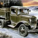 Akciós ár Unimodels Truck GAZ-AAA makett