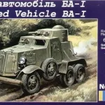 Unimodels BA-I Armored Vehicle makett Szuper akció