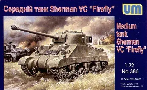 Akciós ár Unimodels Medium tank Sherman ‘‘Firefly‘‘ makett