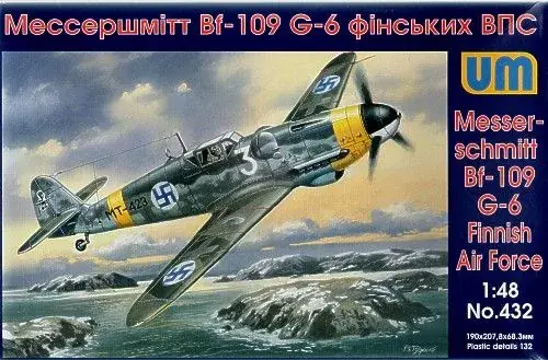 Unimodels Messerschmitt Bf 109G-6/R3 (Finish AirForce) makett Vásárlói kedvenc