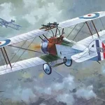 Azonnali szállítás Roden Sopwith F.1/3 Comic Night Interceptor makett