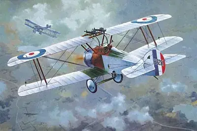 Azonnali szállítás Roden Sopwith F.1/3 Comic Night Interceptor makett