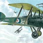 Roden Sopwith F.1 Camel w/Bentley makett Árcsökkenés