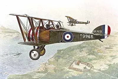 Roden Sopwith T.F.1 Camel Two Seat Trainer makett Azonnali szállítás