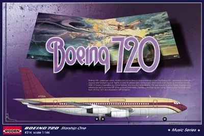 Roden Boeing 720 Startship One"Music series" makett Ajánlat