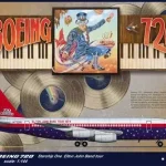 Outlet Roden Boeing 720 Elton John 1974 makett