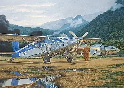 Roden Pilatus PC-6C/H-2 Turbo-Porter makett Azonnal elérhető
