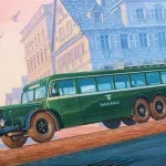 Végkiárusítás Roden Vomag Omnibus 7 OR 660 makett