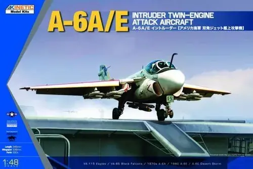 Kedvezmény Kinetic A-6A/E Intruder Twin Engine Attack makett