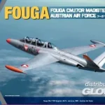 Árcsökkenés Kinetic Fouga Magister CM 170 Austria makett