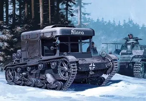 Árcsökkenés Mirage Klara C7P German Recovery Vehicle makett