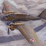 Árcsökkenés Mirage PZL 37A Los Bomber makett