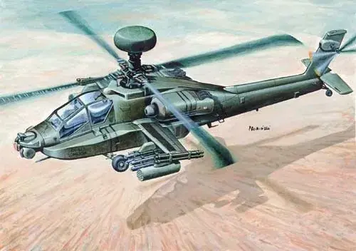 Outlet Mirage McDonnell Douglas AH-64 D Apache Longbow makett