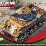 Vásárlói kedvenc Mirage U.S. Light Tank M5 "TUNISIA 1942" makett