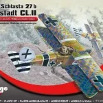 Mirage Schusta/ Schlasta 27b Halberstadt CL.II makett Prémium