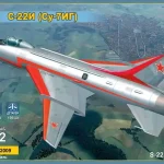 Modelsvit Sukhoi Su-22I (Su-7IG) Su-7BM with wings makett Árcsökkenés