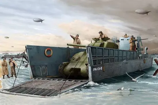 Trumpeter US Landungsboot LCM (3) hajó makett 1 35 Szuper ajánlat