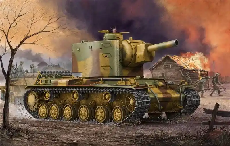 Legjobb ár Trumpeter German Pz.Kpfwg. KV-2 754 harcjármű makett
