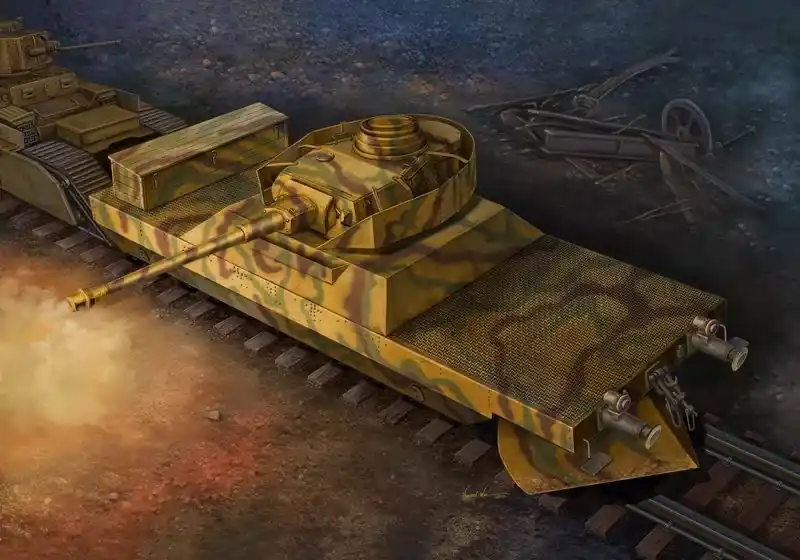 Trumpeter German Panzerjägerwagen 1 35 vasúti makett Legkelendőbb
