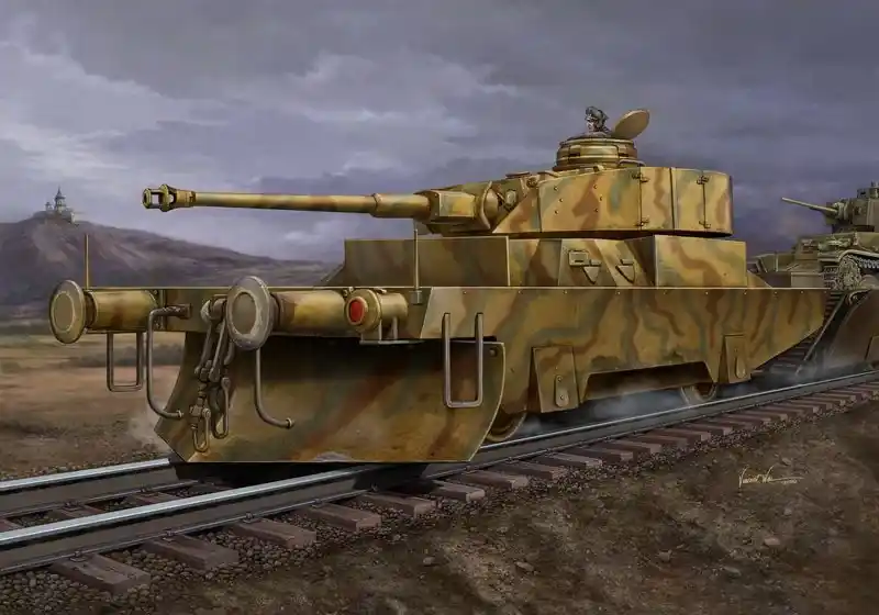 Azonnali szállítás Trumpeter German Panzerjägerwagen Vol.2 1 35 vasúti makett