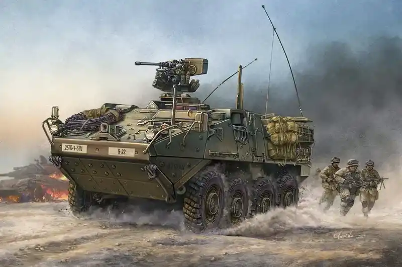 Biztonságos vásárlás Trumpeter M1126 Stryker (ICV) páncélozott harcjármű makett