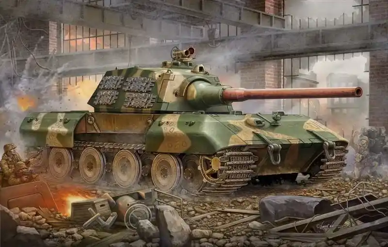 Legjobb ár Trumpeter German Entwicklungsfahrzeug E 100 műanyag makett