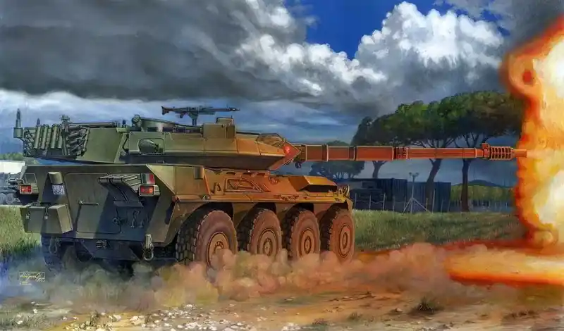 Trumpeter Italian B1 Centauro Tank Destroyer romboló makett Expressz kézbesítés