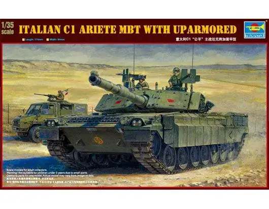 Kedvezményes ár Trumpeter Italien Ariete C1 műanyag makett