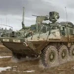 Végkiárusítás Trumpeter M1127 Stryker RV páncélozott harcjármű makett