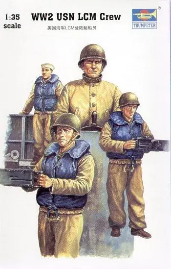 Trumpeter US Navy LCM Besatzung figura készlet Akciós ár