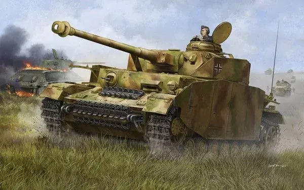 Különleges ajánlat Trumpeter German Pzkpfw IV Ausf.H Medium Tank harckocsi makett