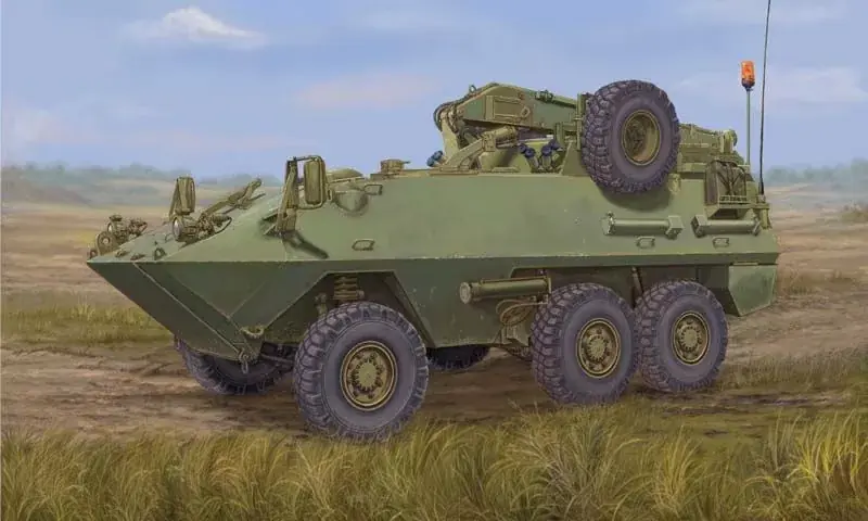 Szuper ajánlat Trumpeter Canadian Husky 6x6 APC (Improved Version) műanyag makett
